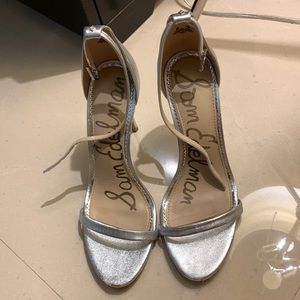 Sam Edelman Nadya heel sandal silver bridesmaid